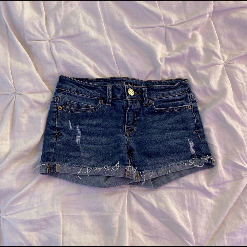 Ripped Aeropostale shorts